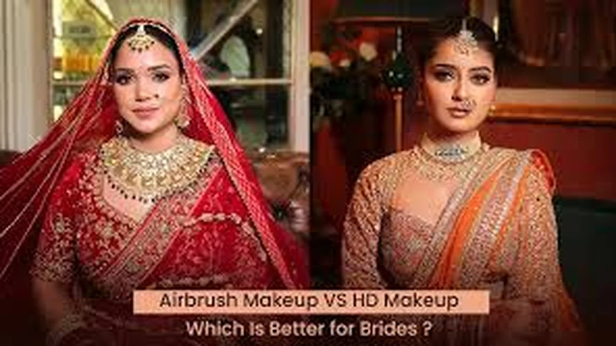Difference Between Airbrush Makeup and HD Makeup: Which Is Better for Brides?