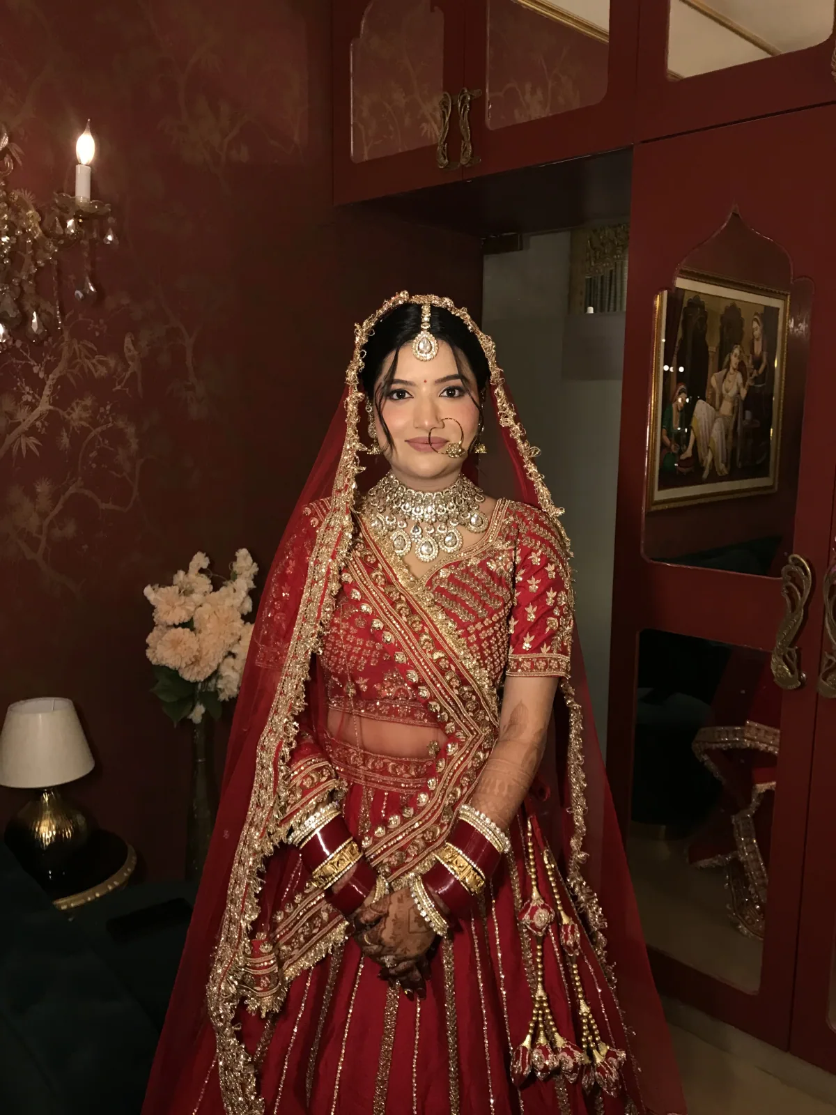 KNK Awadh Lucknow makeup look 1