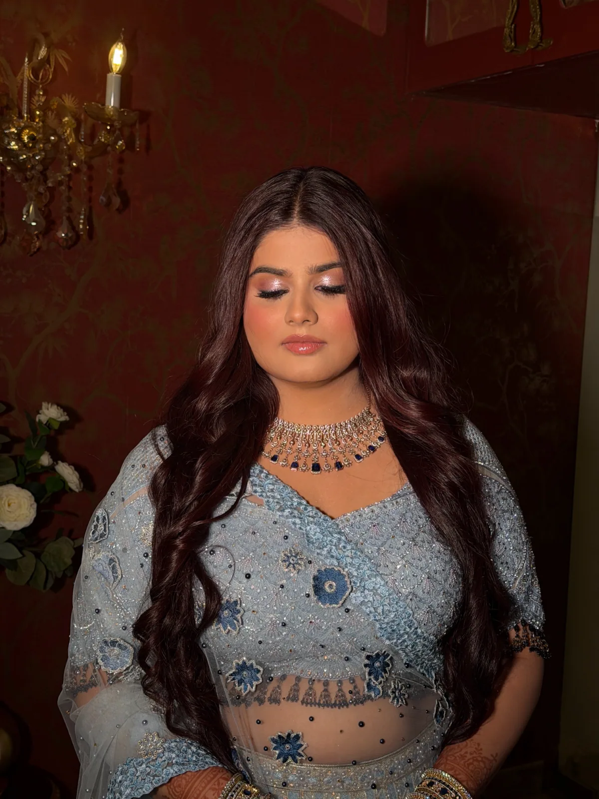 Matte Bridal Makeup Look - KNK Awadh Lucknow Bridal Makeup